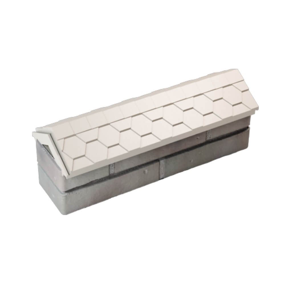 Парапет Zking Эверест Бежевый с посадкой на 0.5 кирпича (130мм) в Ангарске фото