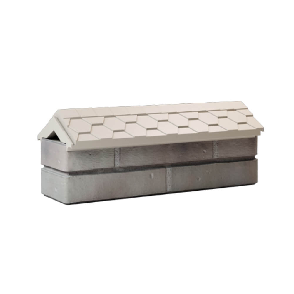 Парапет Zking Эверест Бежевый с посадкой на 0.5 кирпича (130мм) Ангарск фото