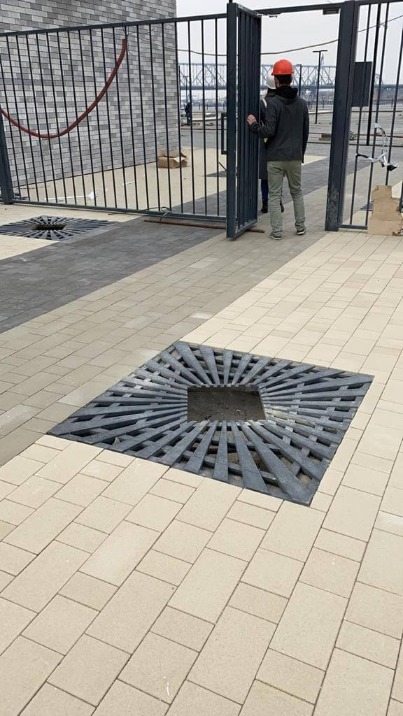 Приствольная решетка для дерева ZKING ATMOSPHERE 1.2х1.2м Черная в Ангарске фото