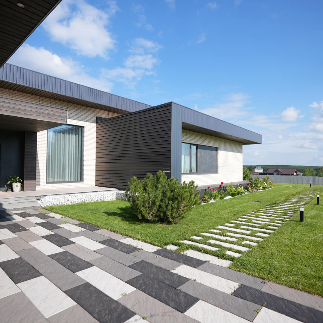 Шаговая плита STONE Графитовый Серый 990х330х55мм в Ангарске фото