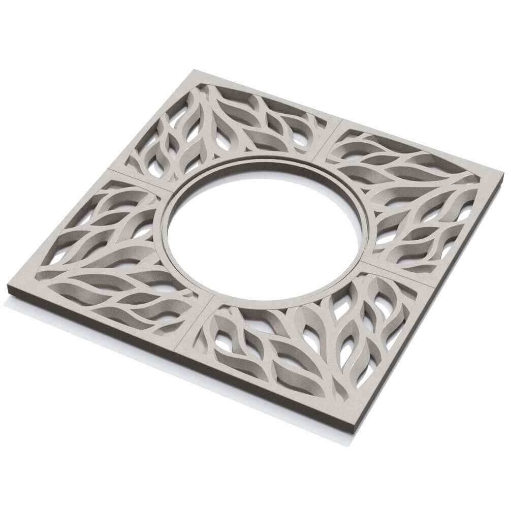 Приствольная решетка для дерева ZKING CRUST 1.2х1.2м Бежевая в Ангарске фото