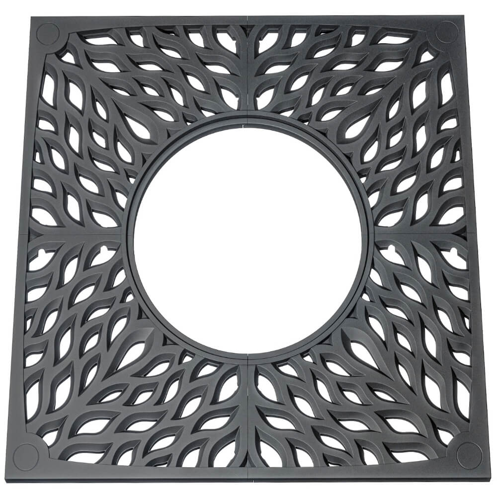 Приствольная решетка для дерева ZKING CRUST 2х2м Черная Ангарск фото