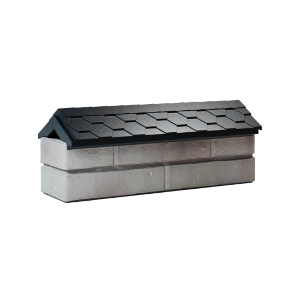 Парапет Zking Эверест Черный с посадкой на 0.5 кирпича (130мм) Ангарск фото