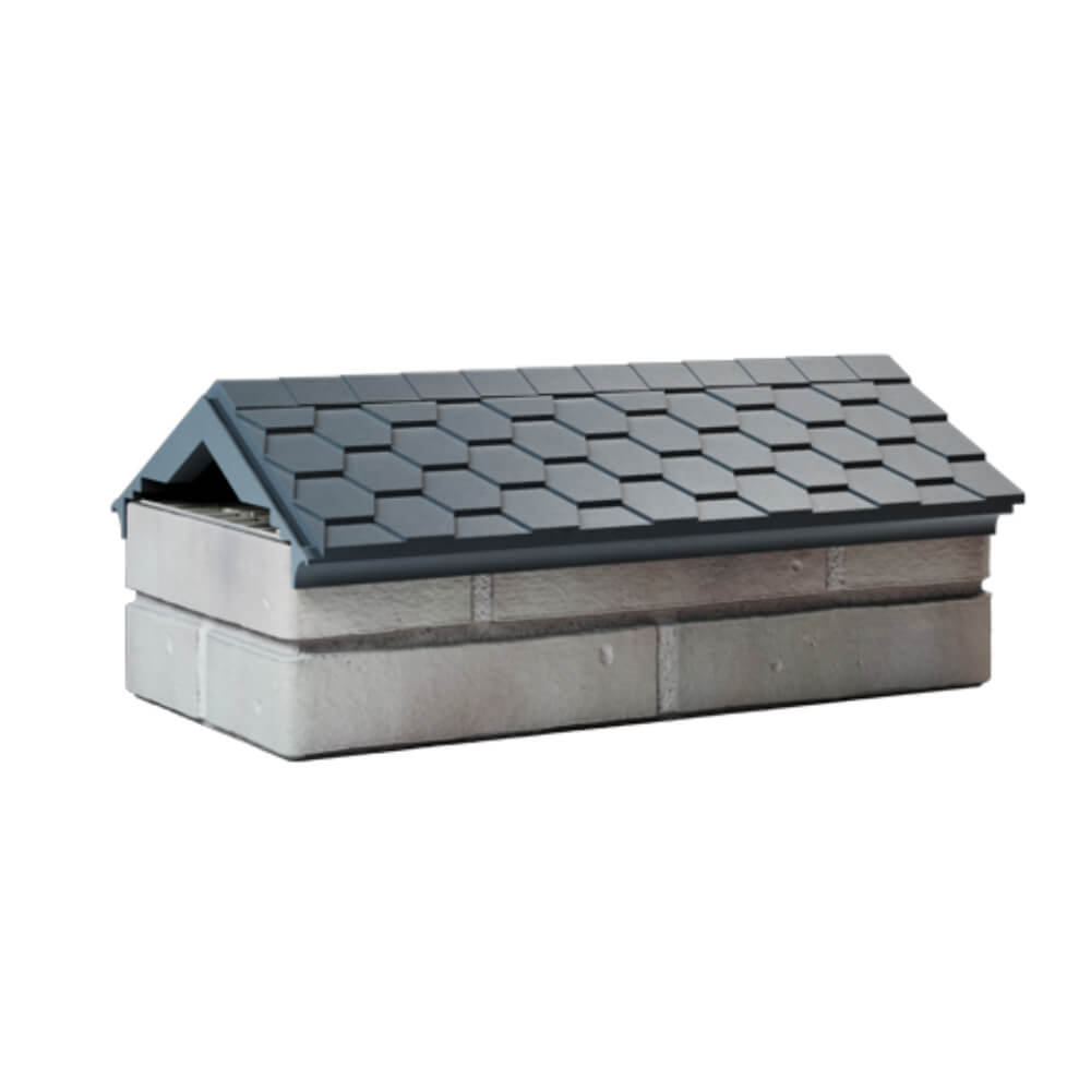 Парапет Zking Эверест Серый с посадкой на 1 кирпич (200/225/255мм) Ангарск фото