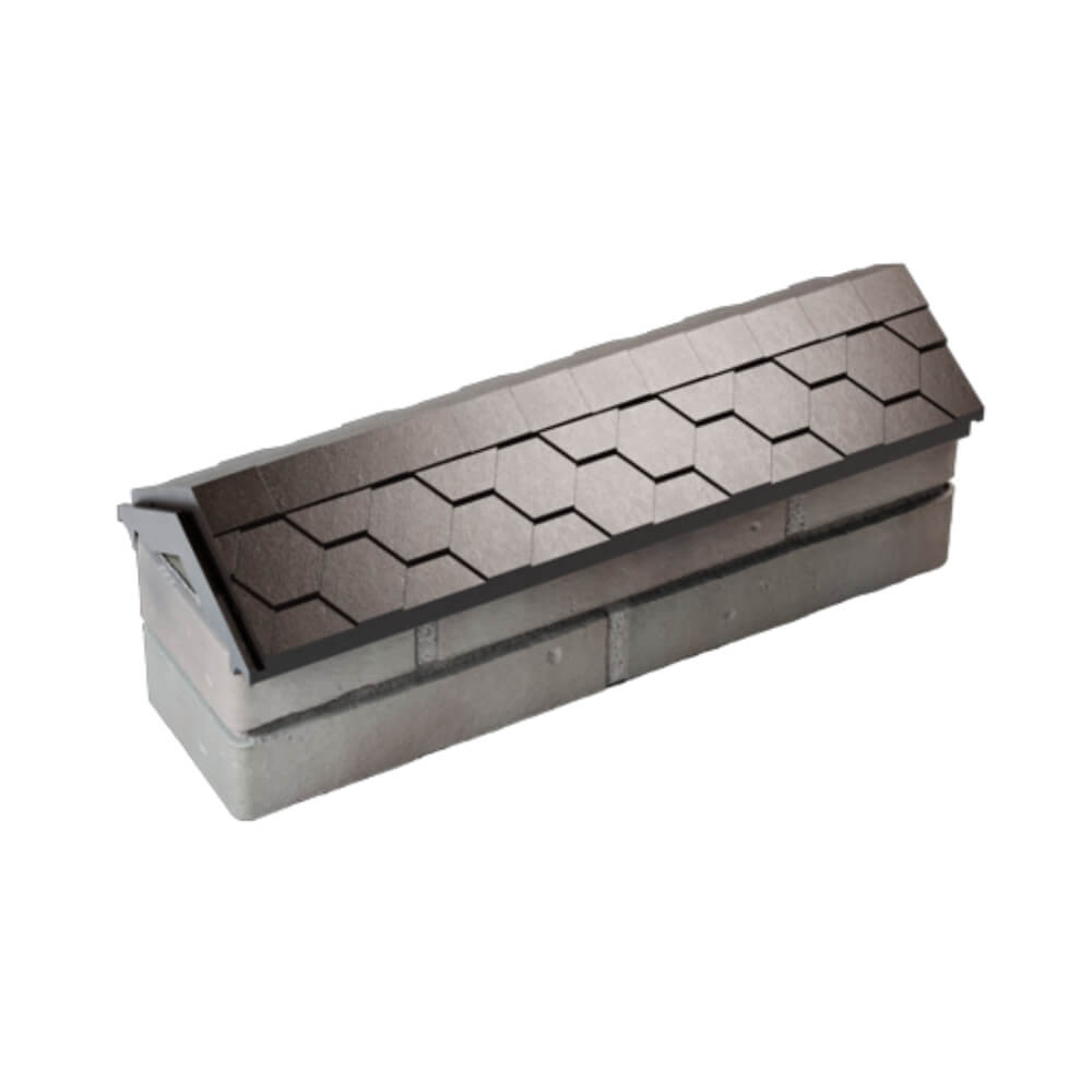 Парапет Zking Эверест Коричневый с посадкой на 0.5 кирпича (130мм) в Ангарске фото