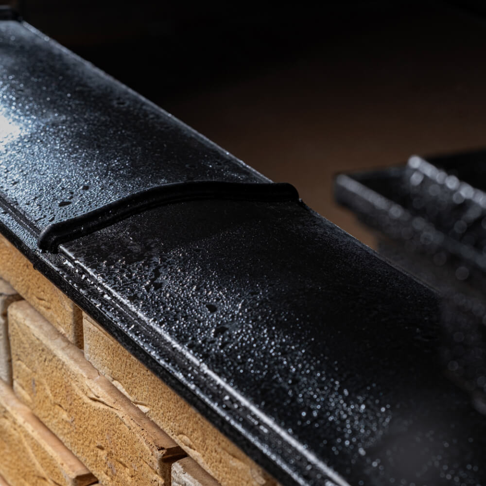 Парапет Zking Монблан Черный посадка на 0.5 кирпича (130мм) в Ангарске фото