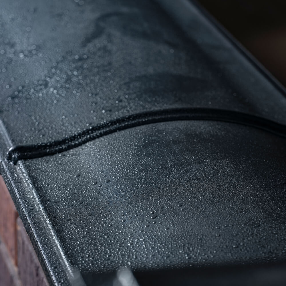 Парапет Zking Монблан Черный посадка на 0.5 кирпича (130мм) в Ангарске фото