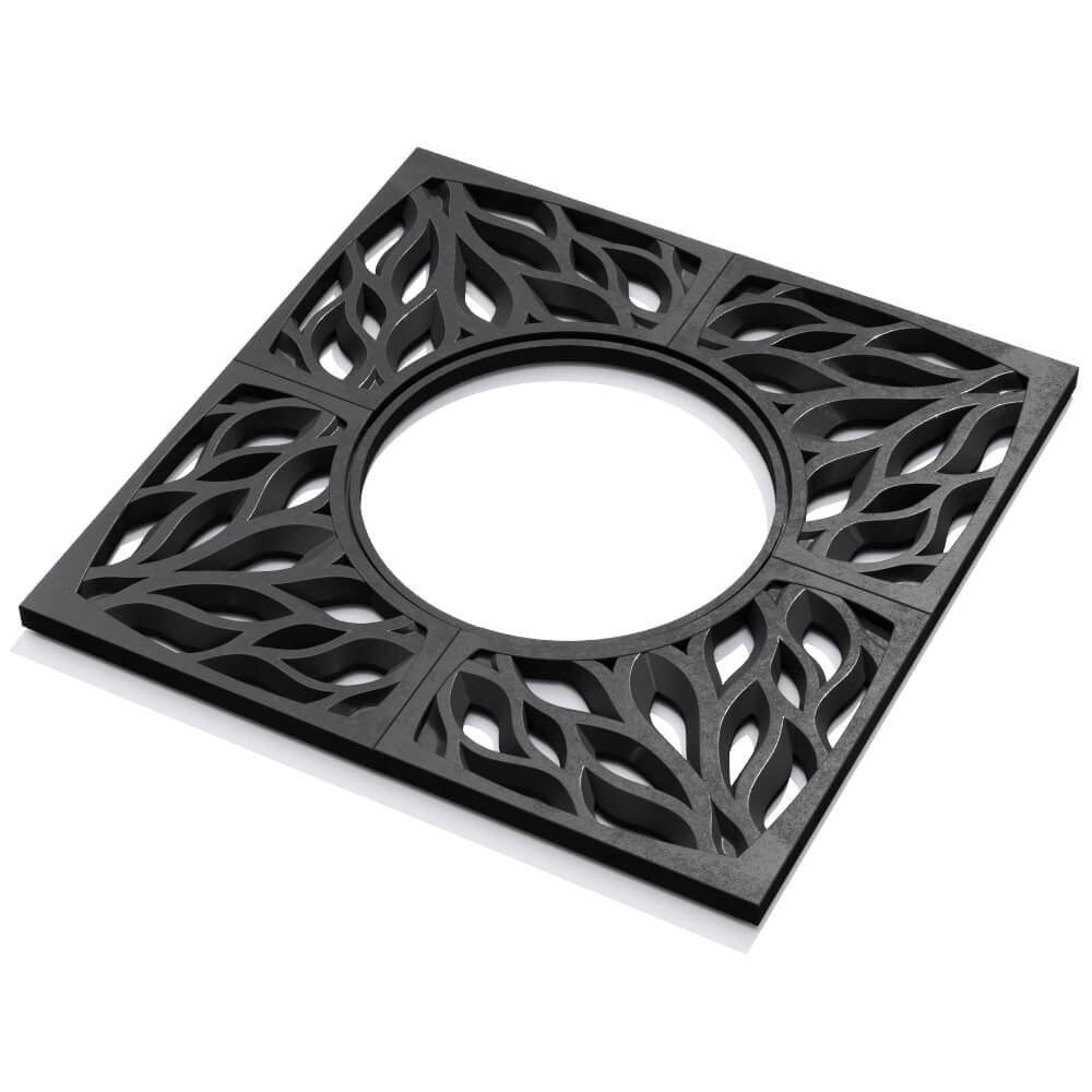 Приствольная решетка для дерева ZKING CRUST 1.2х1.2м Черная в Ангарске фото