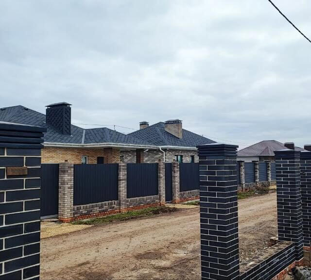 Колпак Zking Бона ХайТек Серый на столб 1.5х1.5 кирпича (385х385мм) в Ангарске фото