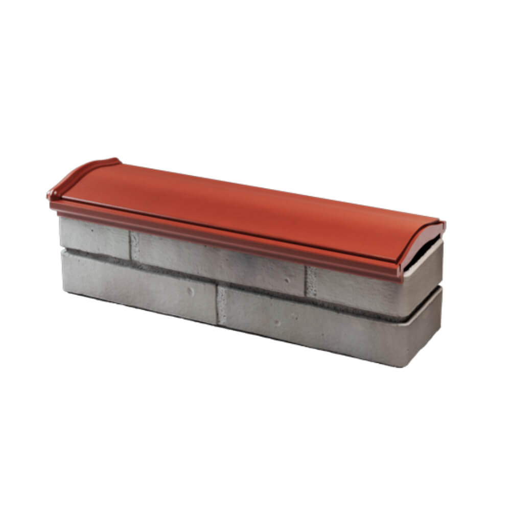 Парапет Zking Монблан Красный посадка на 0.5 кирпича (130мм) в Ангарске фото