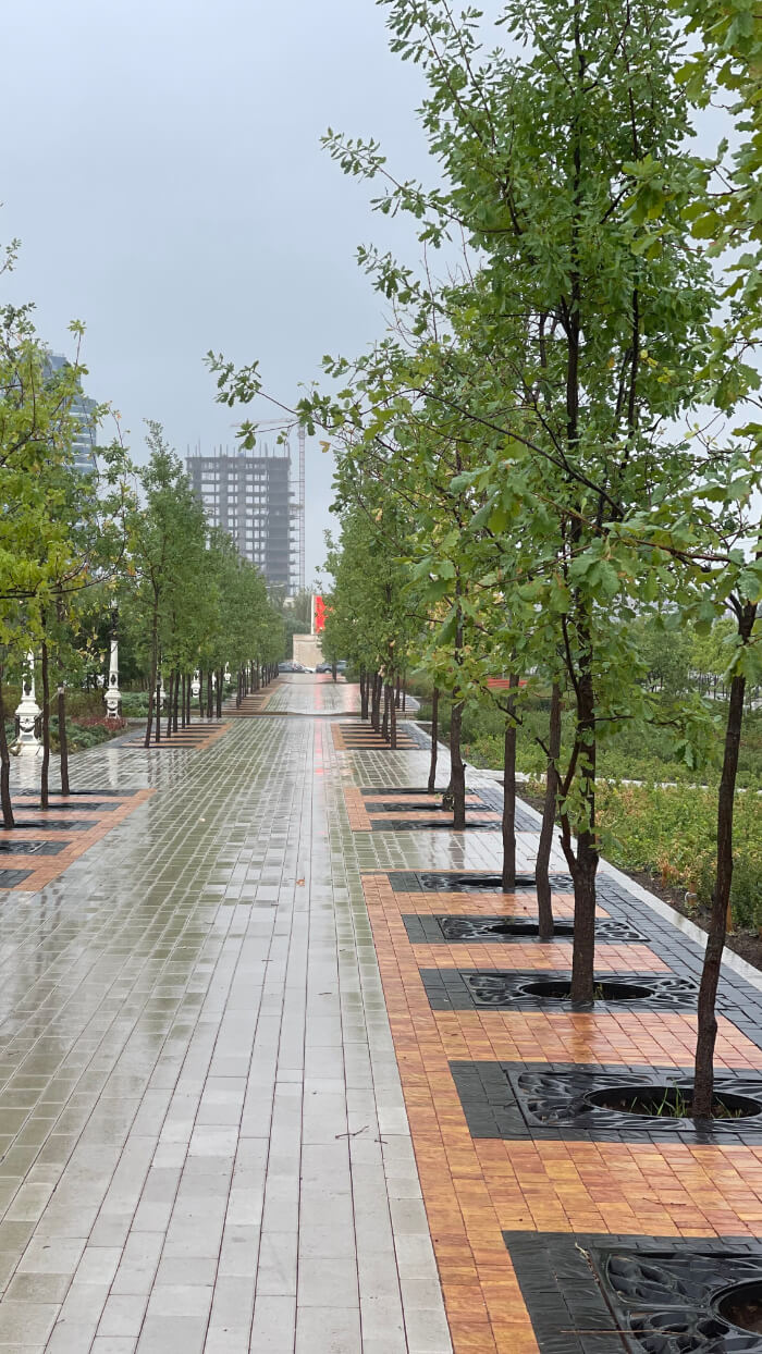 Приствольная решетка для дерева ZKING CRUST 1.2х1.2м Черная в Ангарске фото