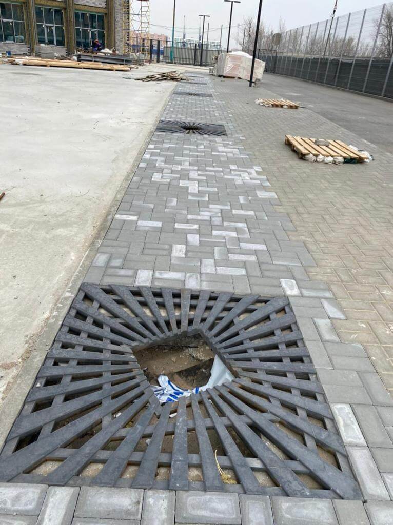 Приствольная решетка для дерева ZKING ATMOSPHERE 1.2х1.2м Черная в Ангарске фото