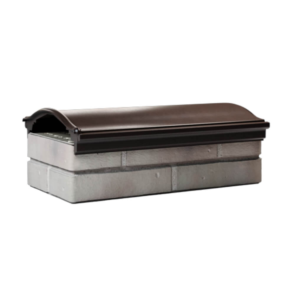 Парапет Zking Монблан Коричневый посадка на 1 кирпич (200/225/255мм) Ангарск фото