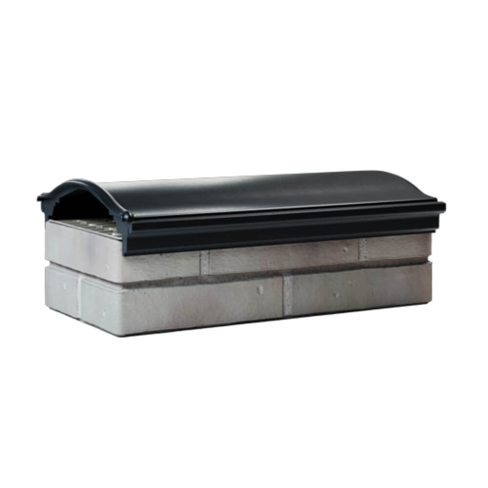 Парапет Zking Монблан Черный посадка на 1 кирпич (200/225/255мм) Ангарск фото