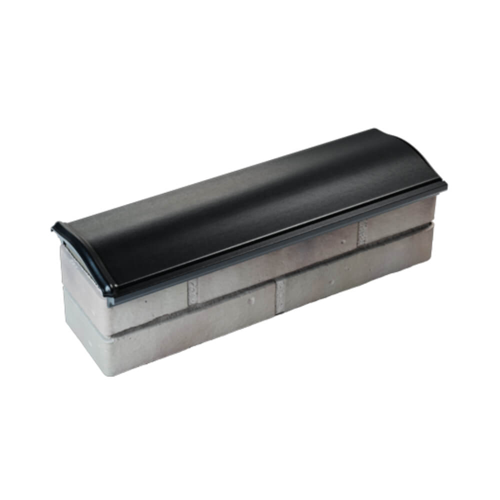 Парапет Zking Монблан Черный посадка на 0.5 кирпича (130мм) в Ангарске фото