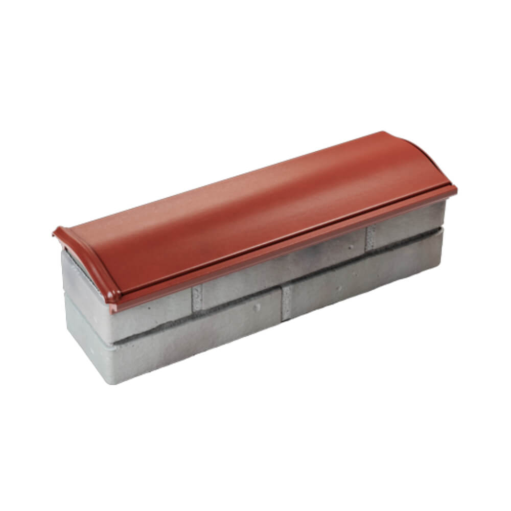 Парапет Zking Монблан Красный посадка на 0.5 кирпича (130мм) в Ангарске фото