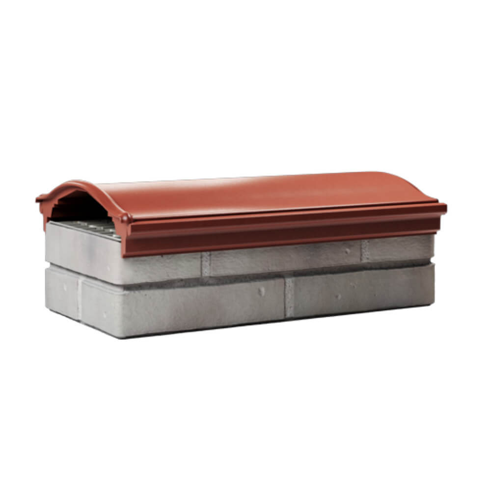 Парапет Zking Монблан Красный посадка на 1 кирпич (200/225/255мм) Ангарск фото