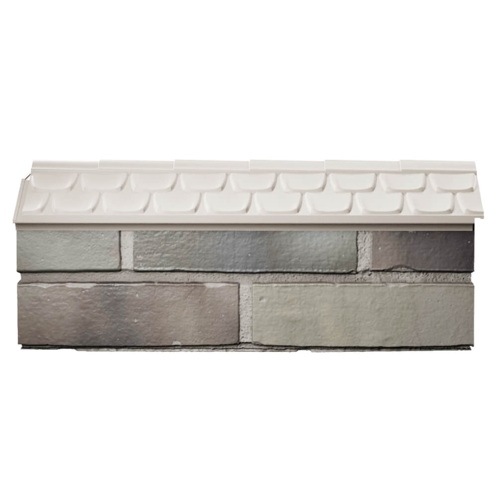 Парапет Zking Эльбрус Бежевый с посадкой на 0.5 кирпича (130мм) в Ангарске фото