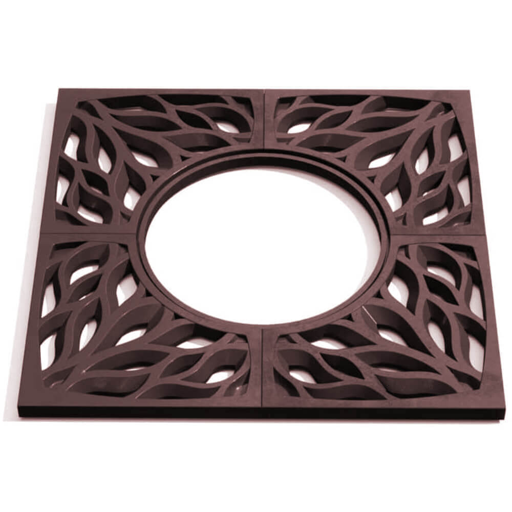 Приствольная решетка для дерева ZKING CRUST 1.2х1.2м Коричневая Ангарск фото