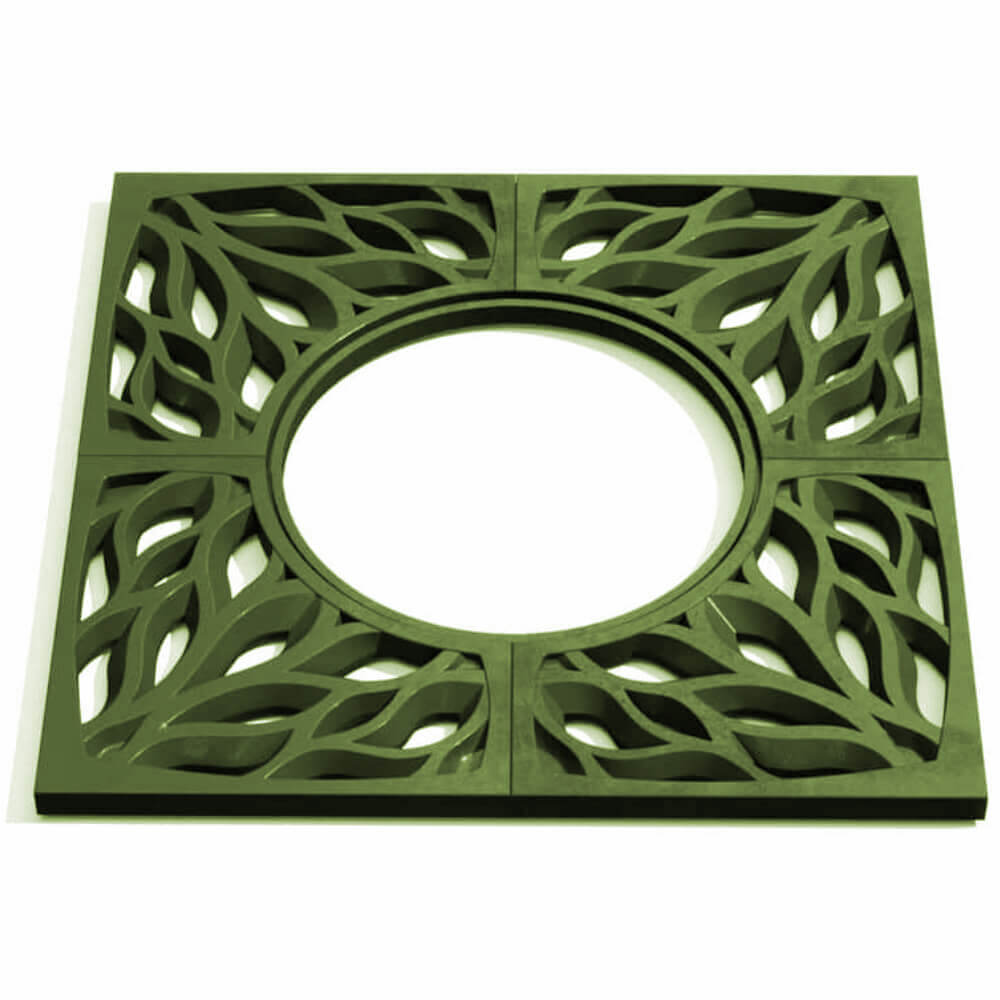 Приствольная решетка для дерева ZKING CRUST 1.2х1.2м Зеленая Ангарск фото