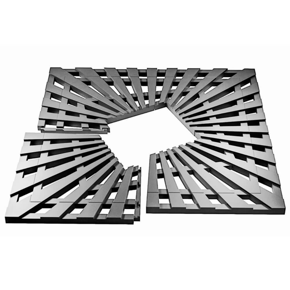 Приствольная решетка для дерева ZKING ATMOSPHERE 1.2х1.2м Серая в Ангарске фото