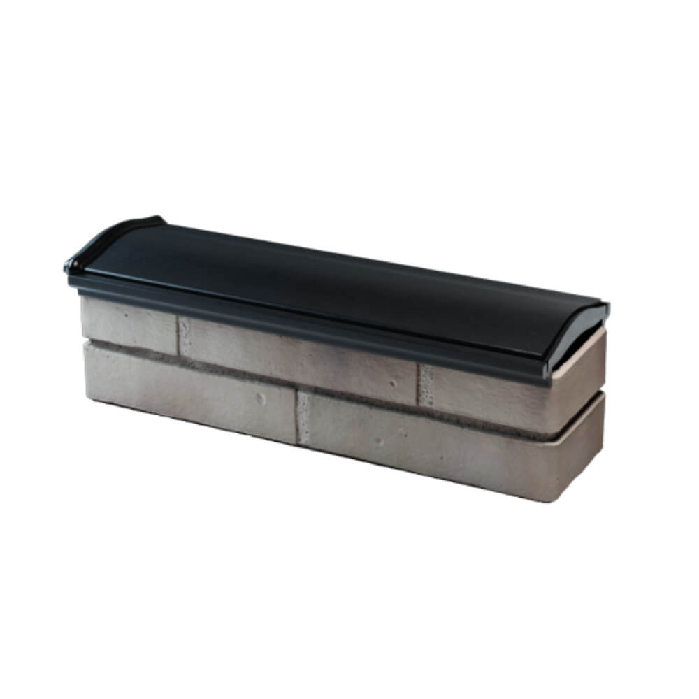 Парапет Zking Монблан Черный посадка на 0.5 кирпича (130мм) в Ангарске фото