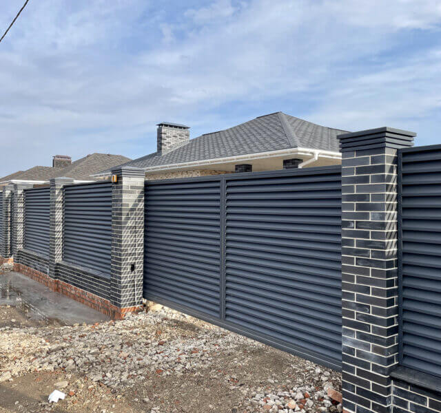 Колпак Zking Бона ХайТек Серый на столб 1.5х1.5 кирпича (385х385мм) в Ангарске фото