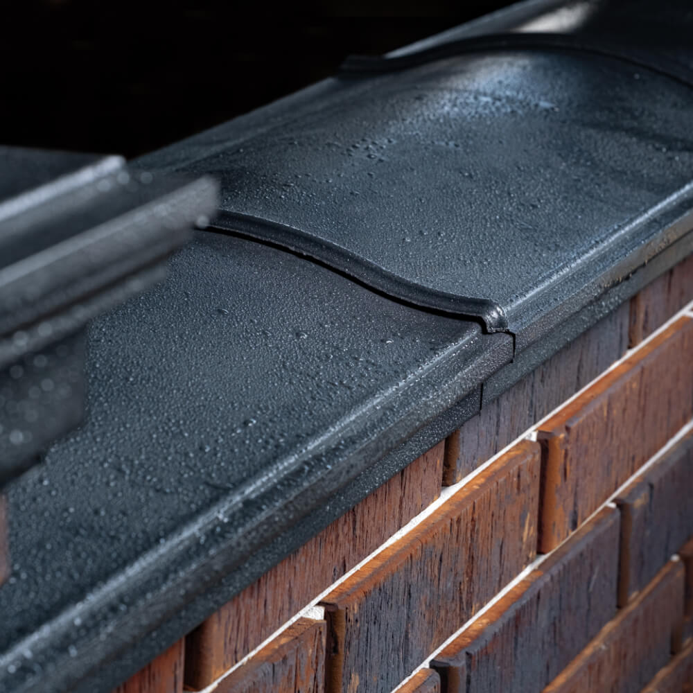 Парапет Zking Монблан Черный посадка на 0.5 кирпича (130мм) в Ангарске фото