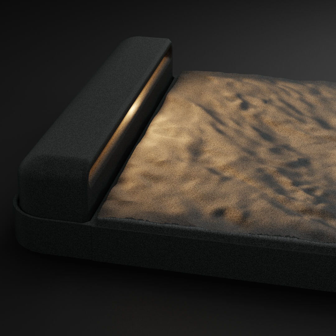 LED Светильник для шаговой плиты STONE Графитовый Серый 330х75х98мм Ангарск фото