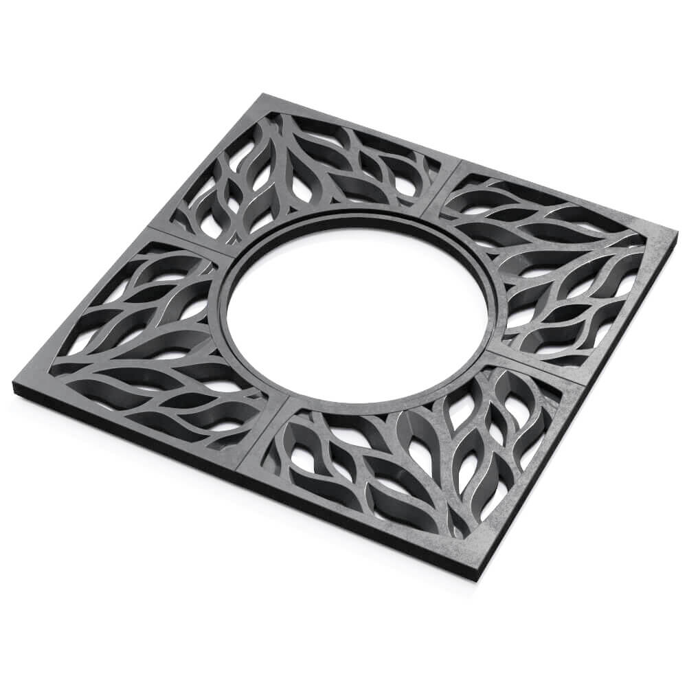 Приствольная решетка для дерева ZKING CRUST 1.2х1.2м Серая в Ангарске фото