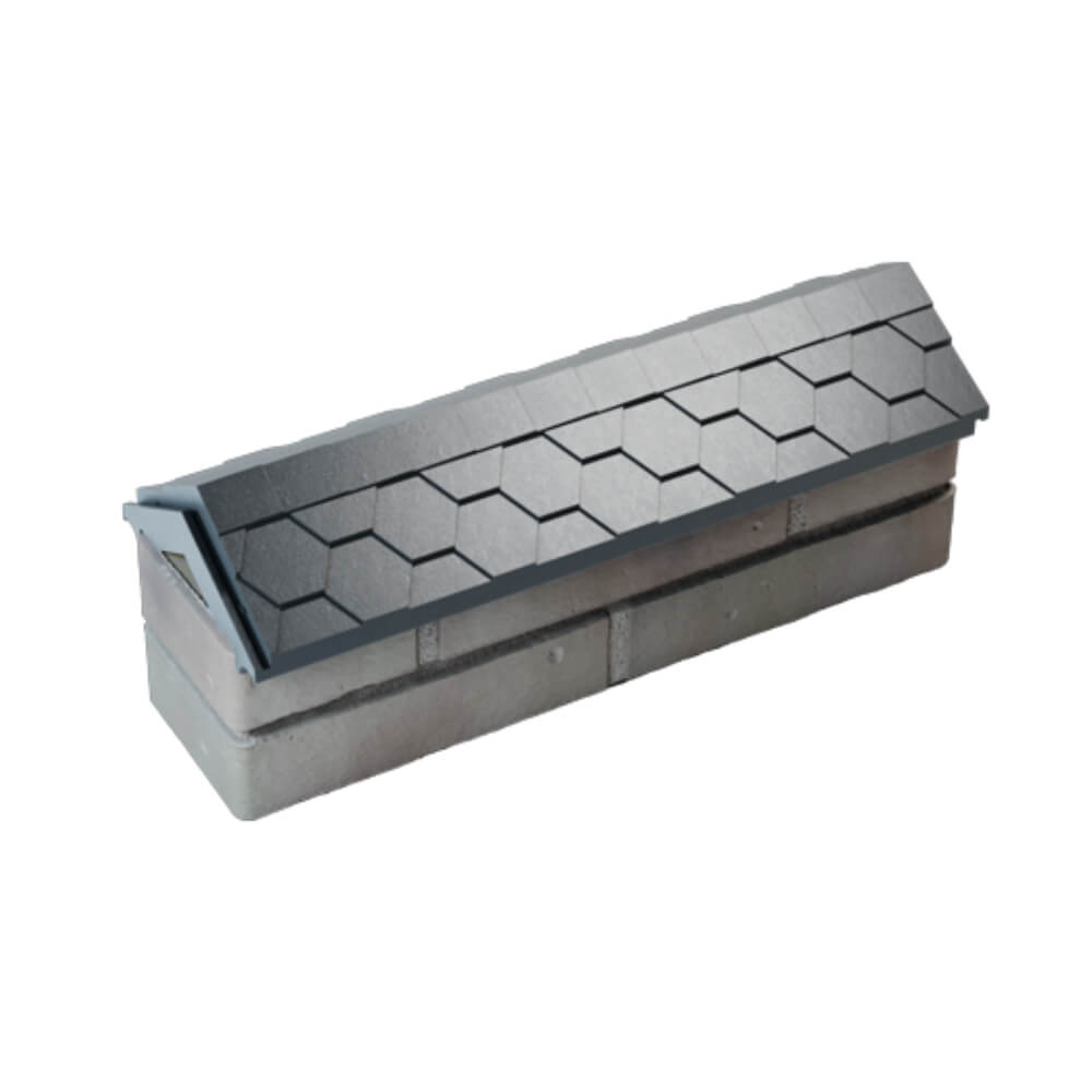 Парапет Zking Эверест Серый с посадкой на 0.5 кирпича (130мм) в Ангарске фото